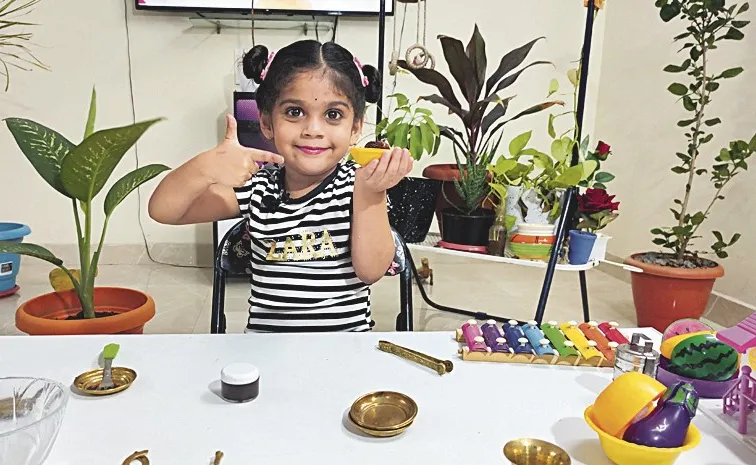 Meet Little Chef Sri Nithya Cooking videos going viral on socialmedia