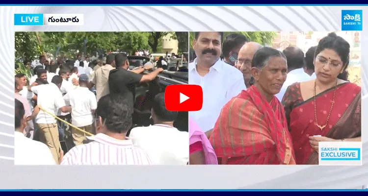 YS Jagan Visuals At Guntur GGH Hospital