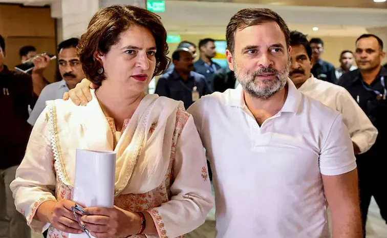 Priyanka Nomination For Wayanad Bypolls Rahul Gandhi Updates