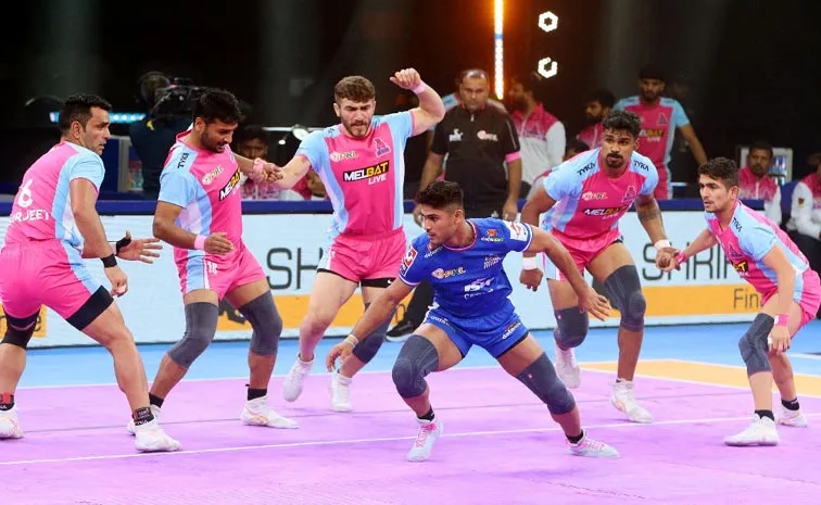 PKL Season 11: Haryana Steelers beat Jaipur Pink Panthers
