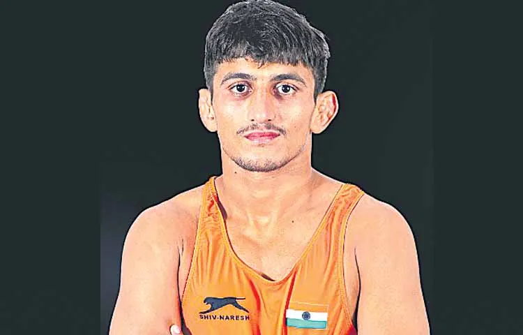 Chirag Chikara won gold medal in the wrestling championship
