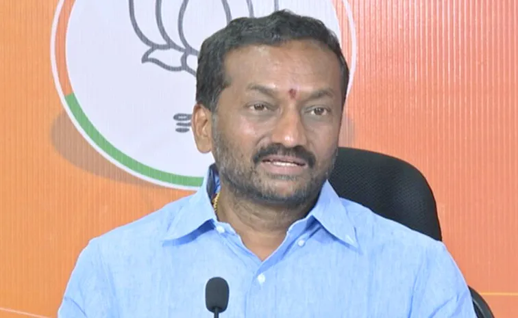 BJP MP Raghunandhan Serious Comments On Congress Govt