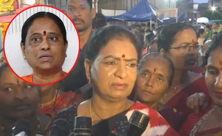 BJP MP DK Aruna Slams Minister Konda Surekha