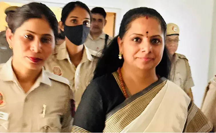 Kavitha Sisodia Attends To Delhi Court In Liquor Case