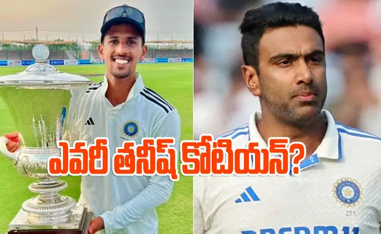 Tanush Kotian Is Slowly Becoming Indias Next Ravichandran Ashwin?