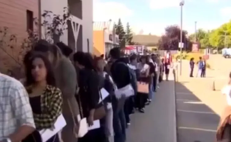 Thousands Of Indian Students In Canada Queue For Waiter Jobs