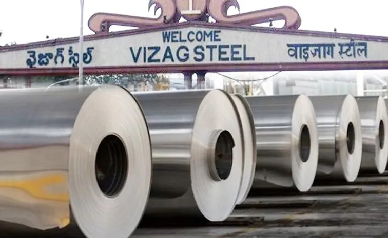 Visakha Steel Plant Workers Continue Protest Against