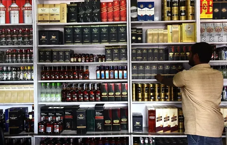 We will give the goods only after collecting the tax from the wine shops