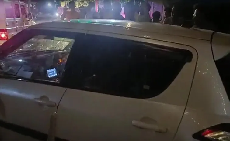 Rajasthan Drunk Driver Rams Car into Crowd