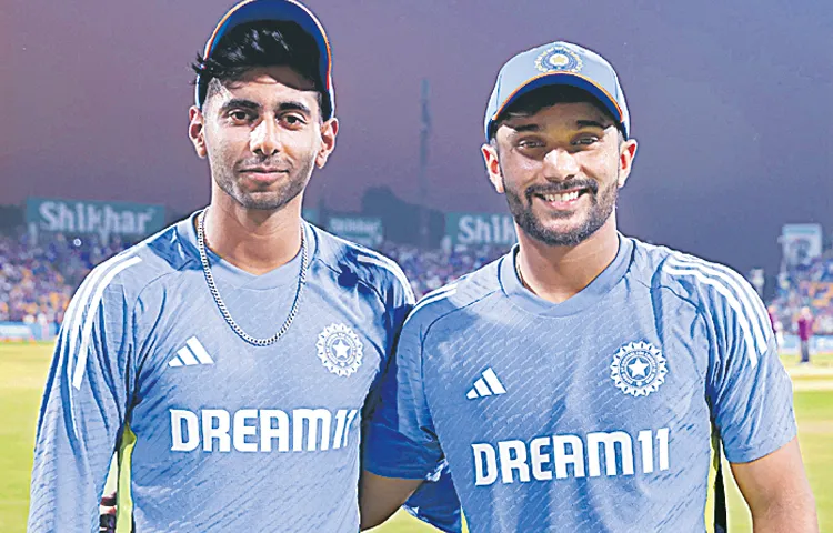Nitish Kumar Reddy and Mayank Yadav debut