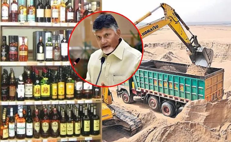 Ksr Comments On Chandrababu Naidu Over Sand Mafia