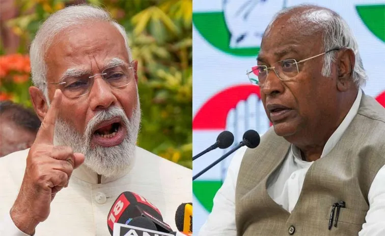 Congress exposed: PM Modi dig as Kharge schools party on poll promises