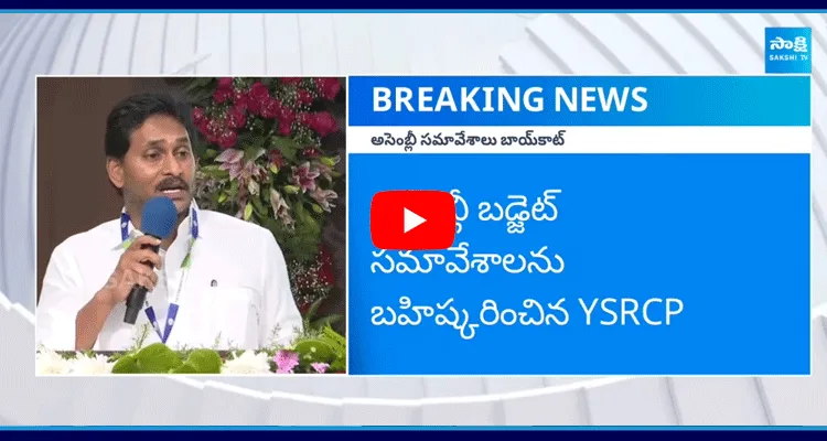 YSRCP To Boycott AP Assembly Budget Sessions