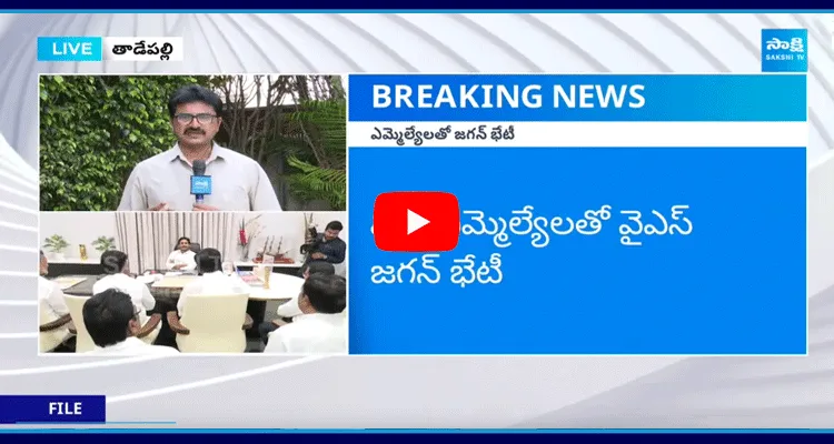 YS Jagan Holds Meeting With YSRCP MLAs