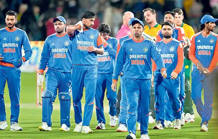 India lost in the second T20I against south africa