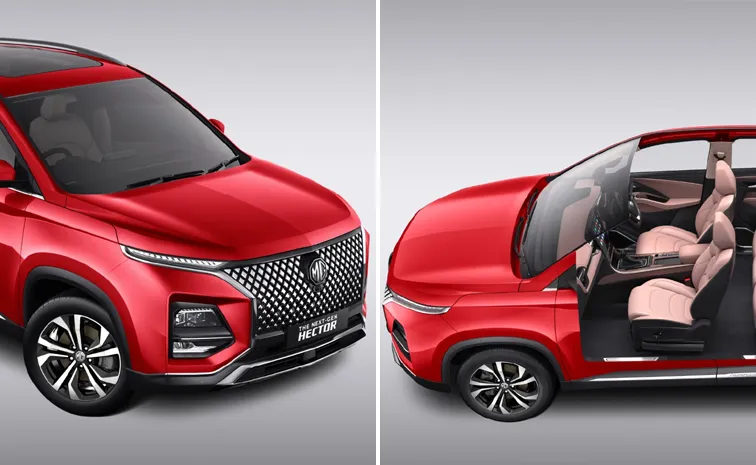 JSW MG Motor India Expands Hector Lineup with Two New 7 Seater Variants And Full Details