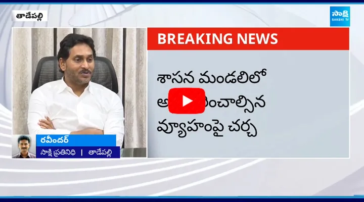 YS Jagan Meeting With YSRCP MLC Candidates