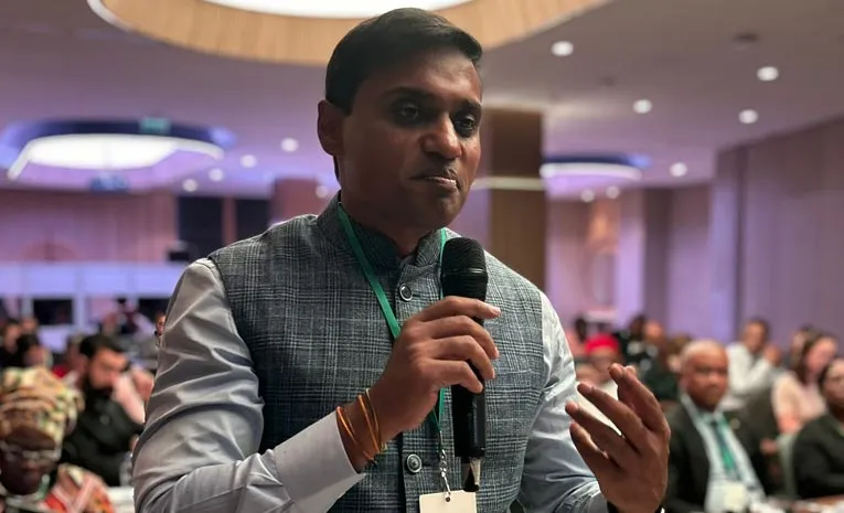 MP Mithun Reddy speech at UN Climate Change Conference, Istanbul