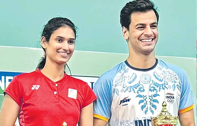 Gadde Ruthvika Shivani won the mixed doubles title of the badminton tournament