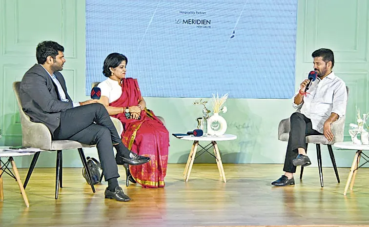 Cm Revanth Reddy comments In The Indian Express Adda programme