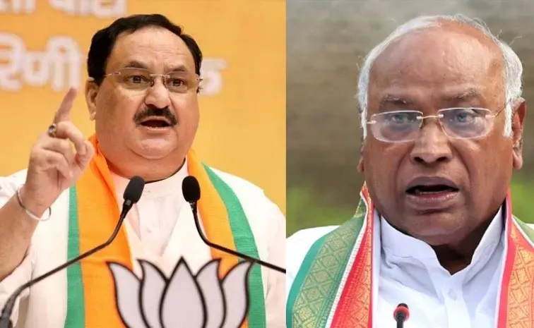 Ec Asks Nadda Kharge To Comment On Poll Code Violation Complaints Filed By Bjp And Congress