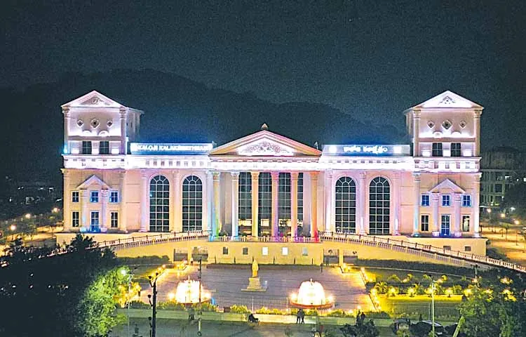 Kaloji Kalakshetra in Warangal with modern touches