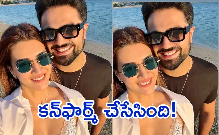 Kriti Sanon just confirm her relationship with Kabir Bahia with this post