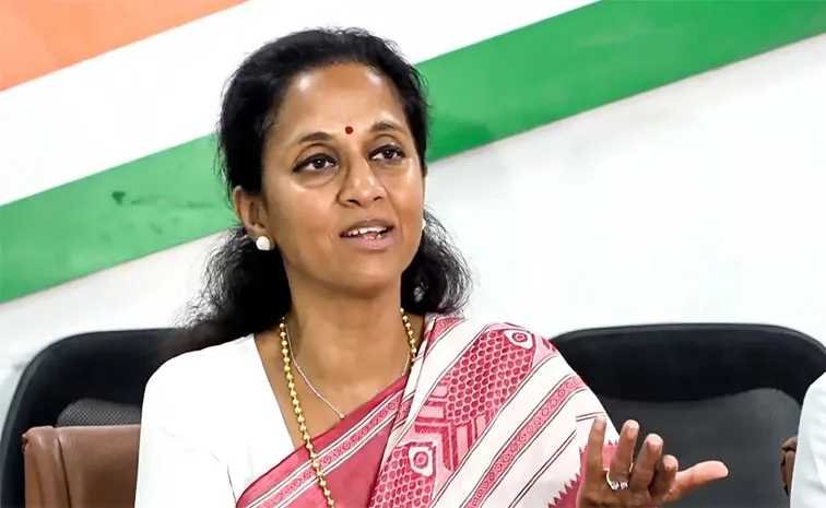 Supriya Sule Denies Allegations Over Bitcoin Audio Clips respond Defamation Notice Sudhanshu Trivedi