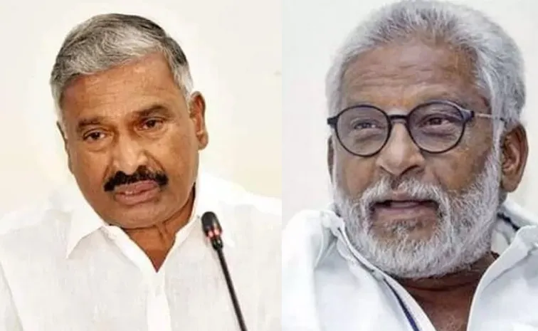 YSRCP Additional Charges To Peddireddy Ramachandra Reddy, YV Subba Reddy