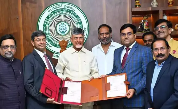Chandrababu Naidu Govt Same Contract With NTPC Green Energy