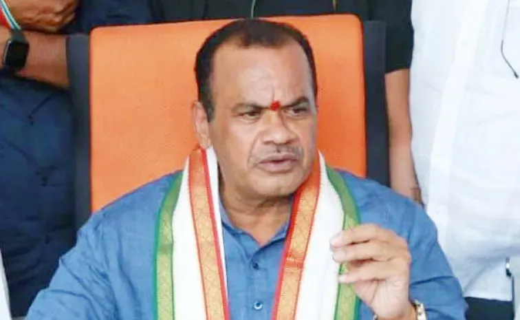 Telangana Minister Komatireddy Venkatreddy Slams Brs Kcr Ktr