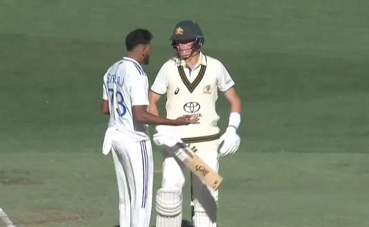 Mohammed Siraj A Heated Confrontation With Labuschagne
