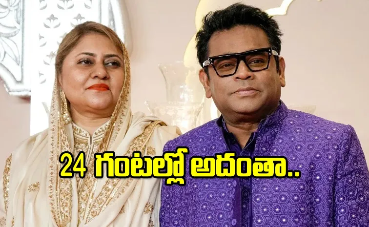 AR Rahman legal Notice To Fake Articles Amid His Divorce