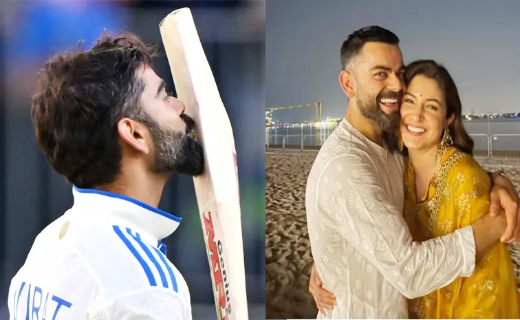 Ind vs Aus: Kohli Praises Anushka Sharma in Perth after 30th Test Hundred