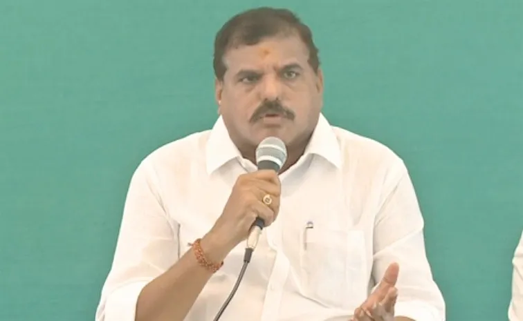 YSRCP MLC Botsa Satyanarayana Given Checks To Gurla Victim Families