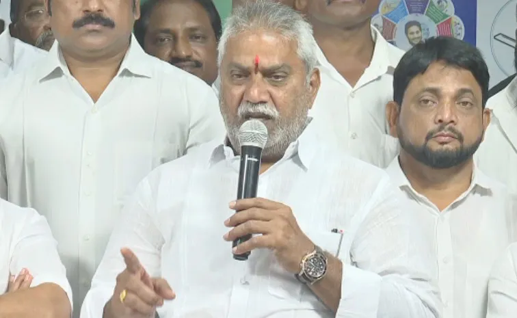YSRCP Ex MLA Malladi Vishnu Serious Comments On CBN Govt