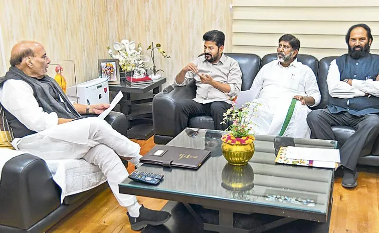 CM Revanth Reddy seeks transfer of defence land for Gandhi Sarovar project: Telangana