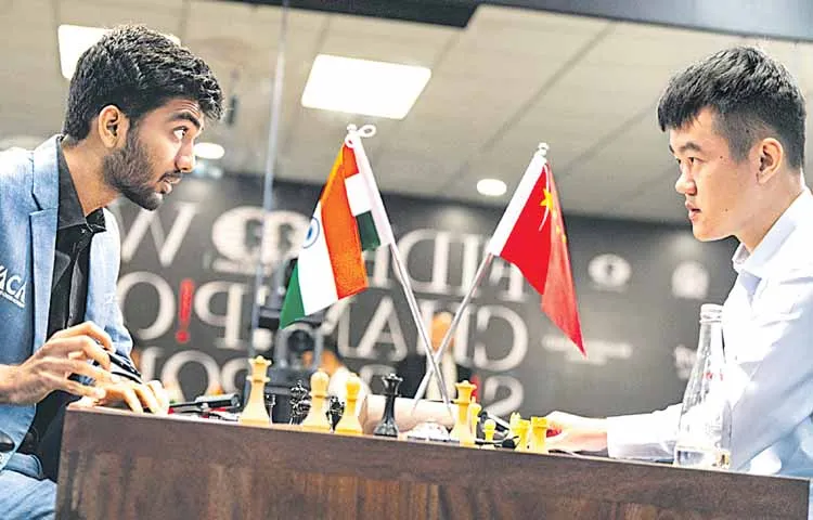 Gukesh draws second game with Ding Liren