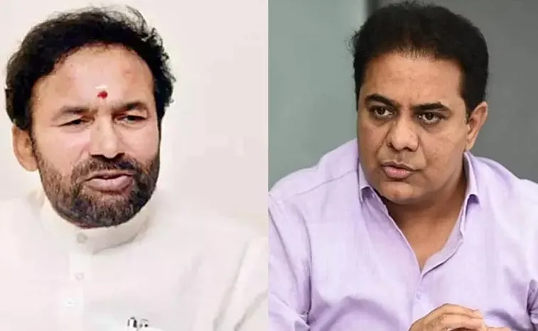 Union Minister Kishan Reddy Reaction To Ktr Tweet