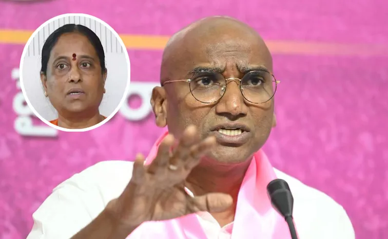 RS praveen kumar Counter To Konda Surekha On Food Poison Allegations