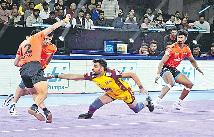 Telugu Titans win over U Mumba