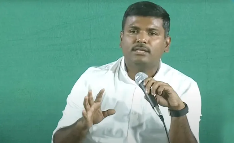 Ex Minister Gudivada Amarnath Fires On Chandrababu