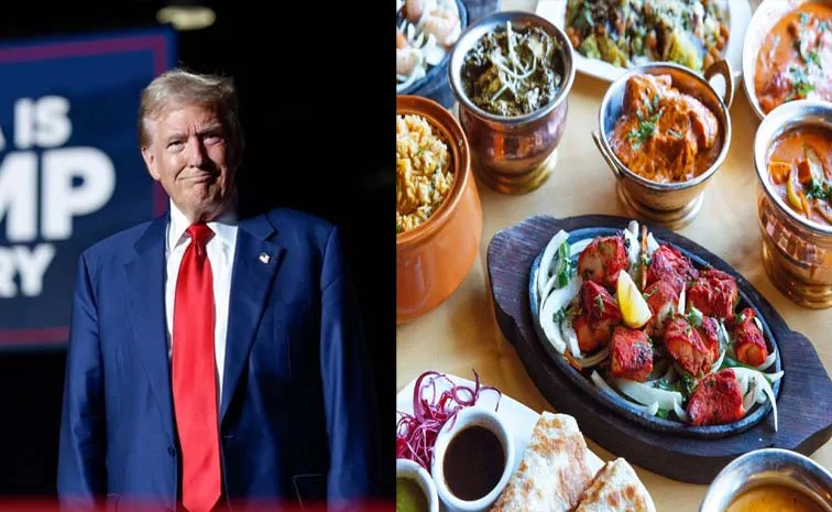 Donald Trump Loves Indian Food During His Trip To India