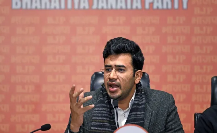 Tejasvi Surya booked for spreading fake news