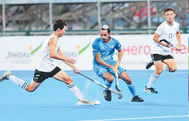 India in semifinals of Asia Cup Junior Mens Hockey Tournament