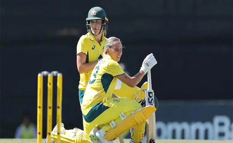 Australia Women score after 50 overs is 298-6