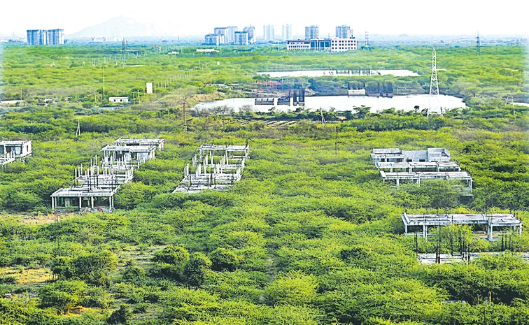 Chandrababu Govt Building construction cost increased by 55 percent in Amaravati