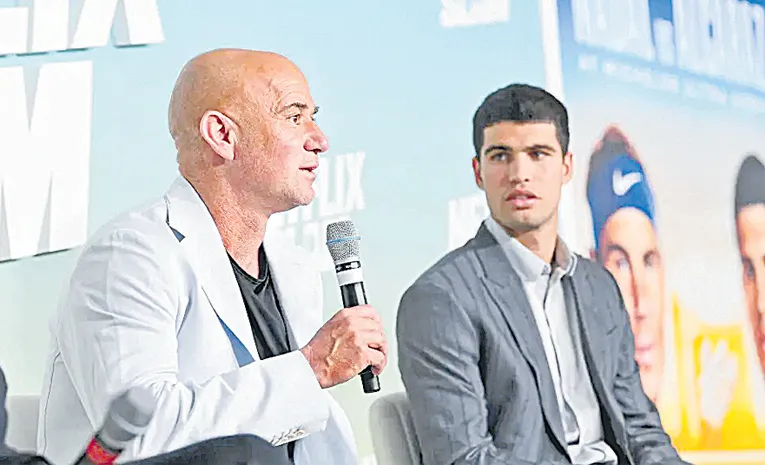 Andre Agassi: Alcaraz has Djokovic’s defence, Nadal’s power and Federer’s finesse