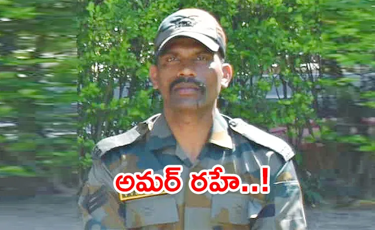 Army Jawan Varikuntla Subbaiah Funeral Today