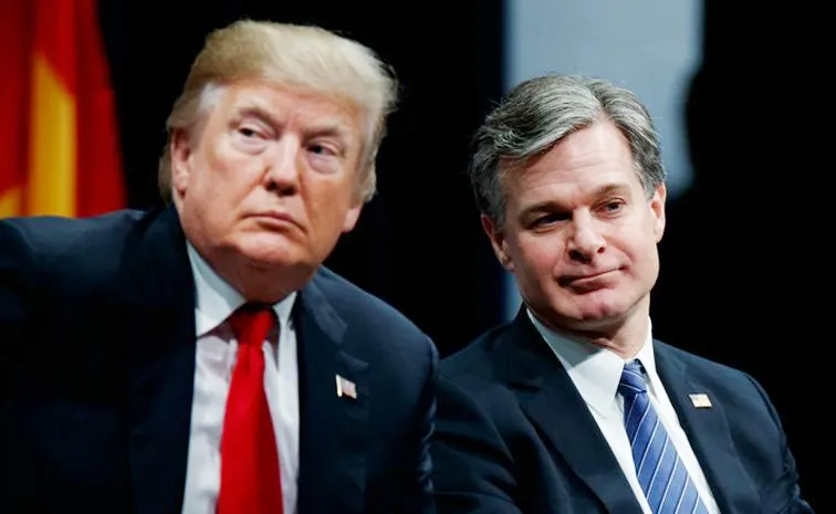 FBI Director Christopher Wray announced he will resign in January
